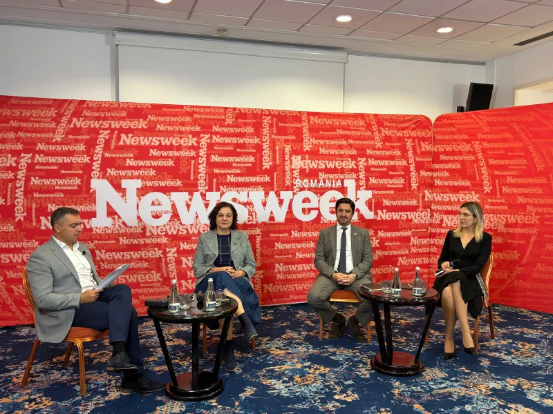 Invitați la ESG Summit 2026 : Silvia Vlăsceanu, director executiv, HENRO, Conf. univ. dr. Cristian Teodor, Facultatea de Economie Agroalimentară și a Mediului, Diana Buzoianu, deputat, fost ministru al Mediului, Apelor și Pădurilor Foto: NWR