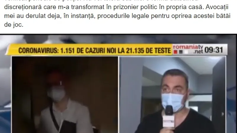 Postările lui Marian Mina de pe Facebook