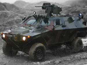Primele blindate Cobra II de 1.000.000.000€, livrate României. Au armament antitanc și termoviziune - FOTO: Otokar