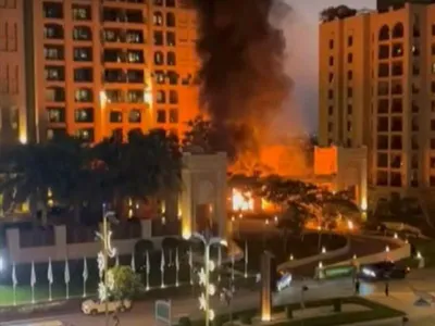 Atac iranian în Dubai - Foto: b1TV