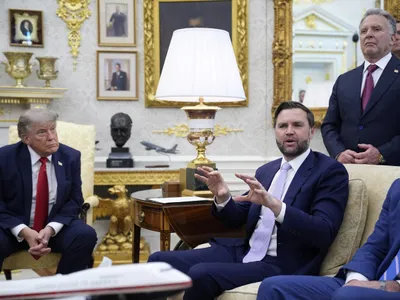 Donald Trump. și JD Vance - Foto: Profimedia images