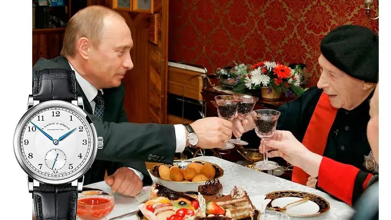 Ceasurile de lux ale lui Vladimir Putin: Unul dintre ele costă 500.000 € Foto: armonissimo.com