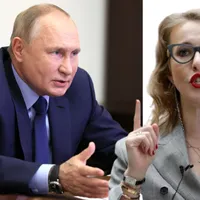 Jurnalista Ksenia Sobceak, cunoscută ca fina lui Putin a fugit din Rusia de teamă că va fi arestată - FOTO: kremlin.ru