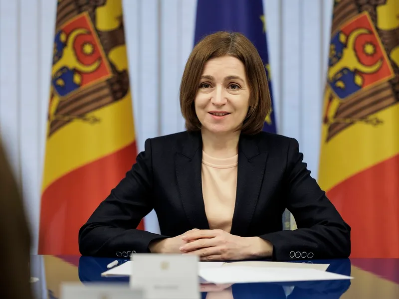 Maia Sandu, mesaj pentru Nicușor Dan: „Pe temelia unei istorii comune, construim împreună viitorul” - Foto: Profimedia Images