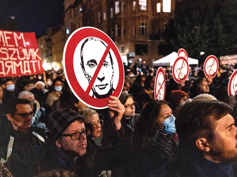 LEGE MARȚIALĂ  Interzicerea vocilor favorabile lui Vladimir Putin în Ucraina a fost un obiectiv principal al structurilor de securitate ale acestei țări - Foto: Getty Images