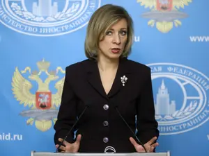 Maria Zaharova, vocea lui Moscovei: Limba moldovenească, oficial, s-a păstrat doar în Transnistria. - Foto: Profimedia Images