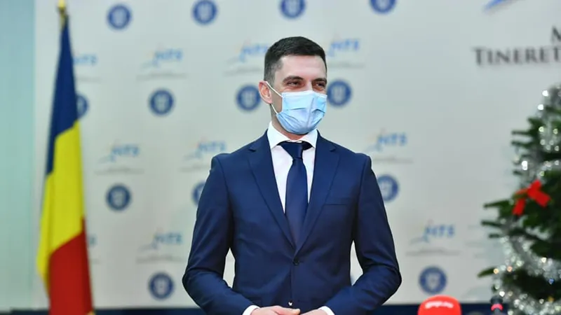 Eduard Novak, ministrul Tineretului şi Sportului/FOTO: Facebook