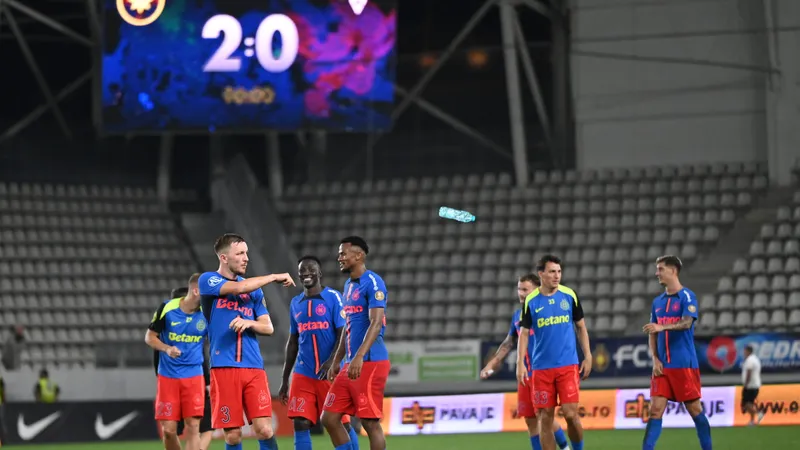 FCSB „sparge ghinionul” în Superliga după victoria cu 2-0 în fața UTA Arad. Pe ce loc se află acum? - Foto: Facebook/ FCSB