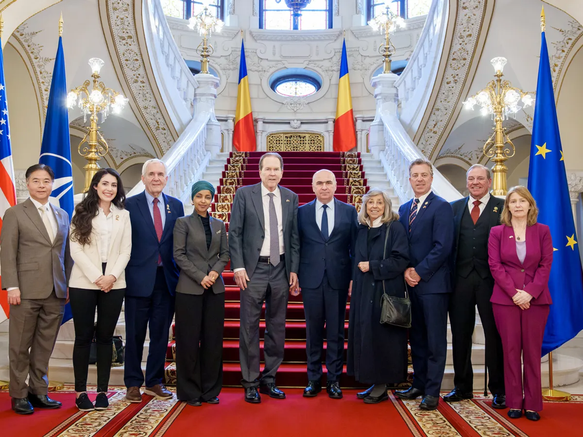 Ce au discutat președintele Ilie Bolojan și congresmenii americani la întâlnirea de la Cotroceni - Foto: presidency.ro