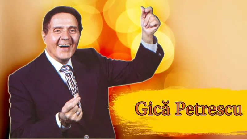 Gică Petrescu - Foto: Arhivă