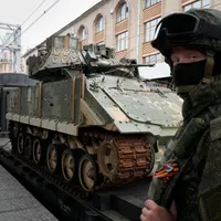 VIDEO 300 de blindate Bradley au ajuns în Ucraina. România, țara de tranzit pentru armele SUA - Foto: Profimedia Images (Imagine cu caracter ilustrativ)