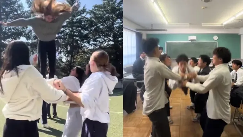 Medicii, semnal de alarmă cu privire la provocarea Superman de pe TikTok: Există risc de paralizie - Foto: capturi TikTok