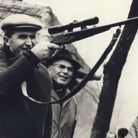 Nicolae Ceaușescu la vânătoare - Foto: Captură Youtube