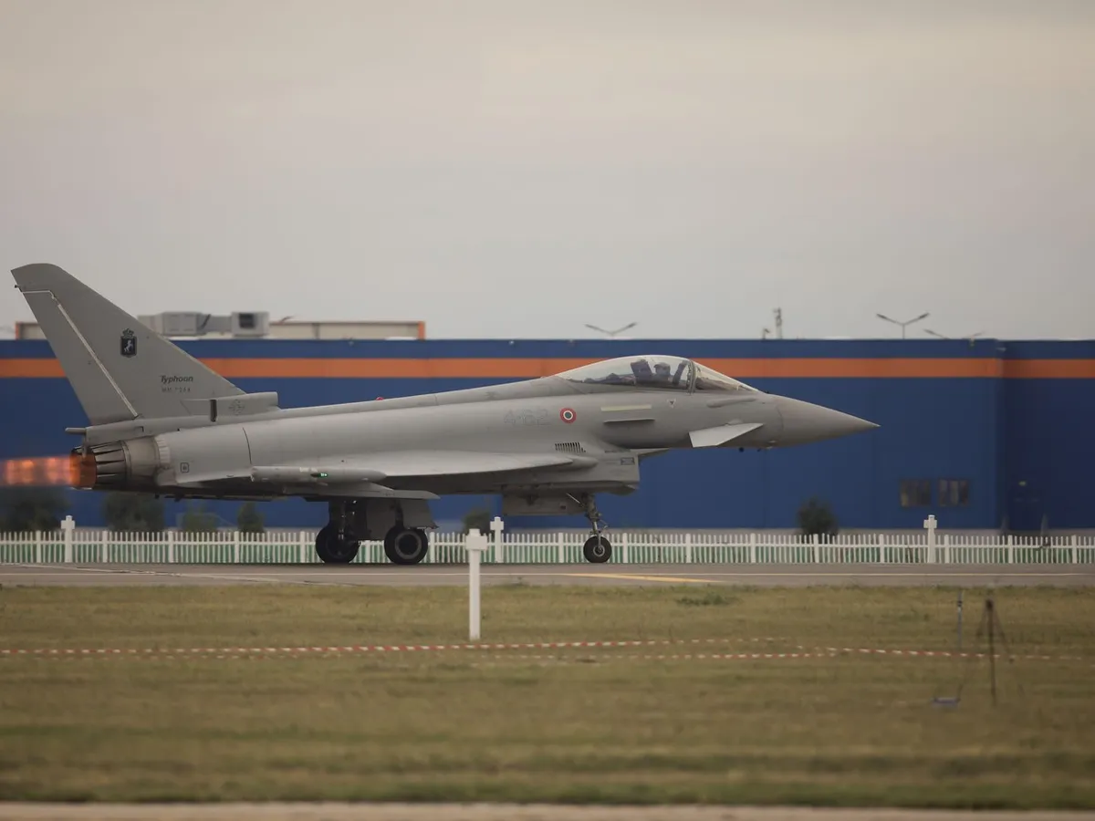 aeronave Eurofighter - Foto: Profimedia images