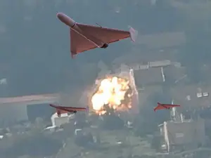 Hezbollahul libanez anunță un atac cu drone kamikaze împotriva unui centru de comandă israelian - Foto: X/@Sprinter99800