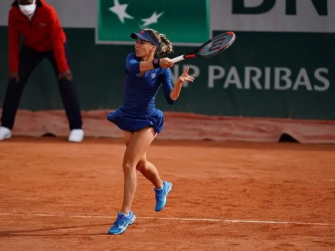 Irina Bara, a 6-a jucătoare română calificată pe tabloul principal la Roland Garros. / Foto: onlinesport.ro