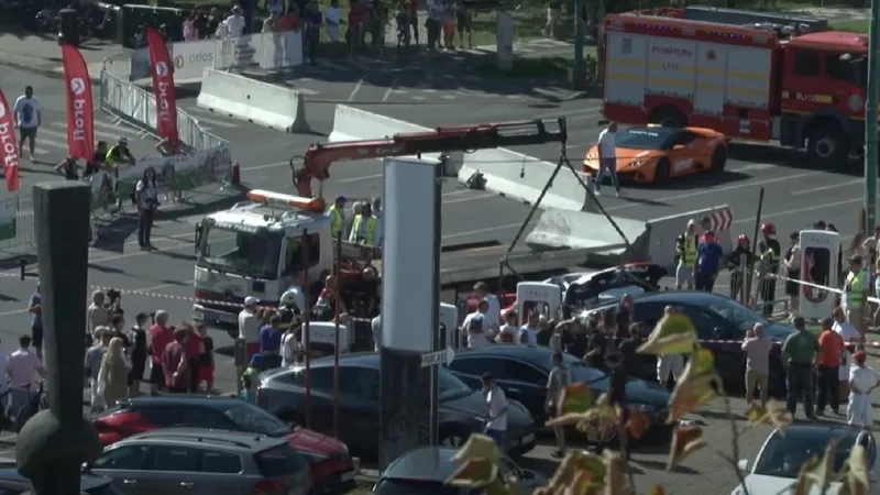 Fiul lui Mihai Leu, accident în timpul Super Rally Timișoara - Foto: captură Youtube