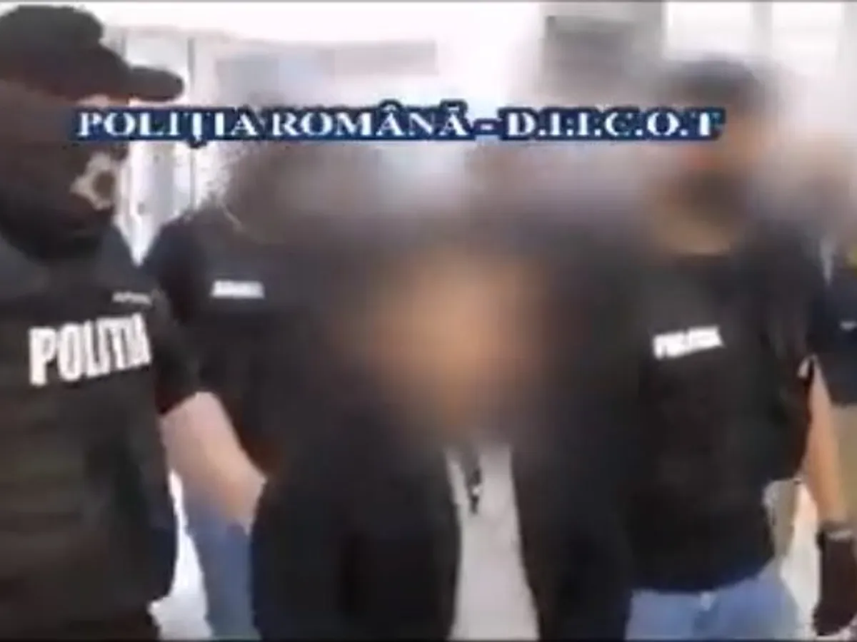 Lider al unuia dintre cele mai violente carteluri mexicane, prins la București/FOTO: Poliția Română - DIICOT
