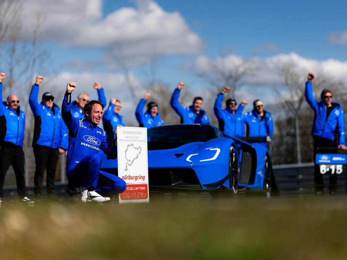 VIDEO Ultima sforțare a motorului termic? Ford GT a setat noul record de timp pe „Iadul verde”: 6:15,977