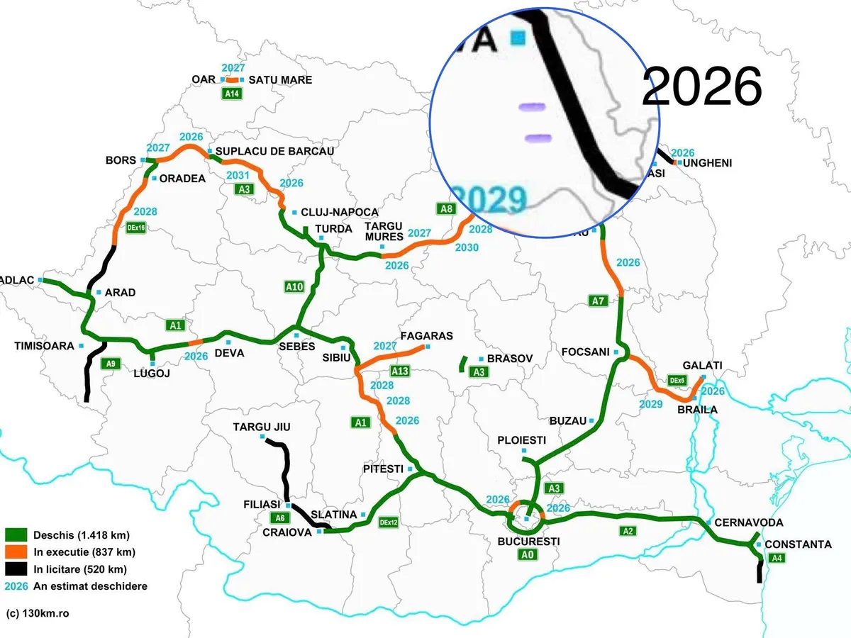 Autostrada Suceava - Siret - Foto: Facebook / Irinel Scrioșteanu