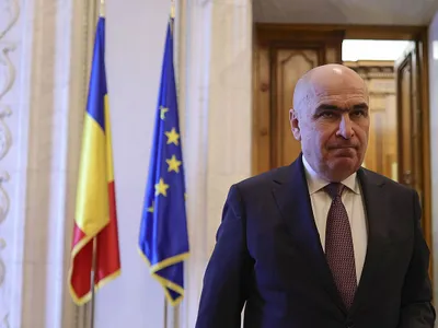 Premierul Ilie Bolojan, la discuţiile din Coaliţie despre  Legea buugetului - Foto: INQUAM PHOTOS/Octav Ganea