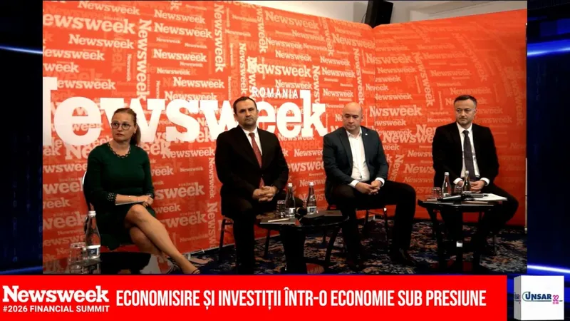 Adrian Nicuşor Nica, preşedinte ANAF, &icirc;n dezbatere la Financial SUMMIT 2026 - Foto: Newsweek Rom&acirc;nia