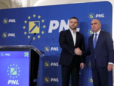 Ciprian Ciucu și Ilie Bolojan - Foto: Inquam Photos / Mălina Norocea