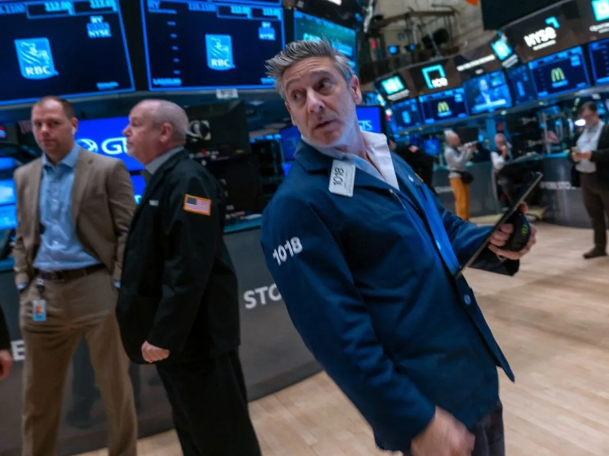 O zi de lucru obişnuită la Bursa din New York (NYSE) - Foto: Profimedia Images