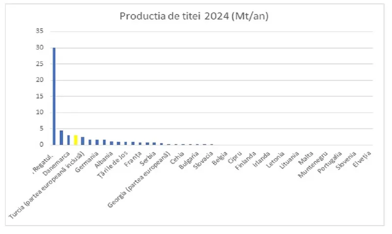 Producția de țiței - Foto: AEI