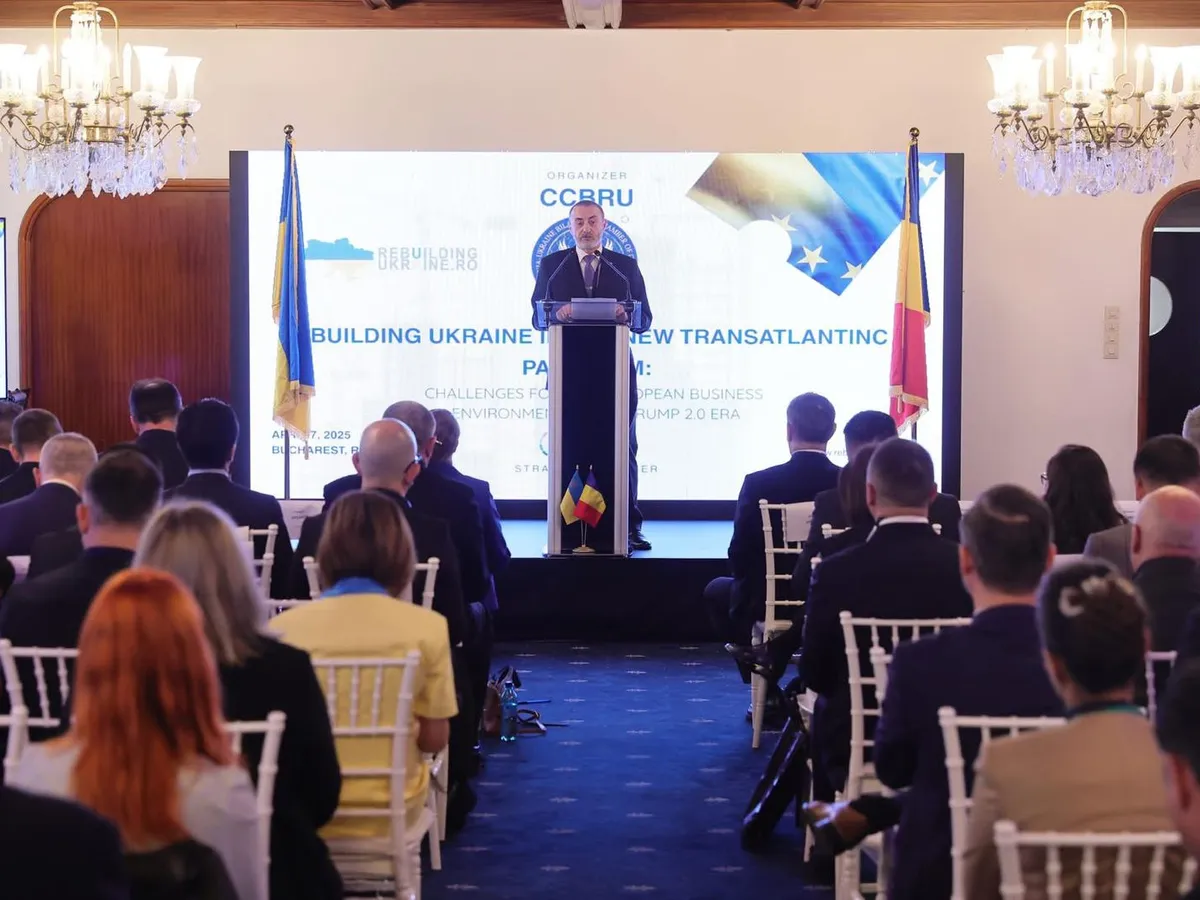 Inițiativa pentru reconstrucția Ucrainei a fost lansată de Camera de Comerț Bilaterală România – Ucraina în parteneriat cu Think Thank-ul Diplomacy360 prin platforma “Dialog pentru România” Foto: Dialog pentru România