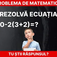 Problemă de matematică Foto: Daniel Toșa
