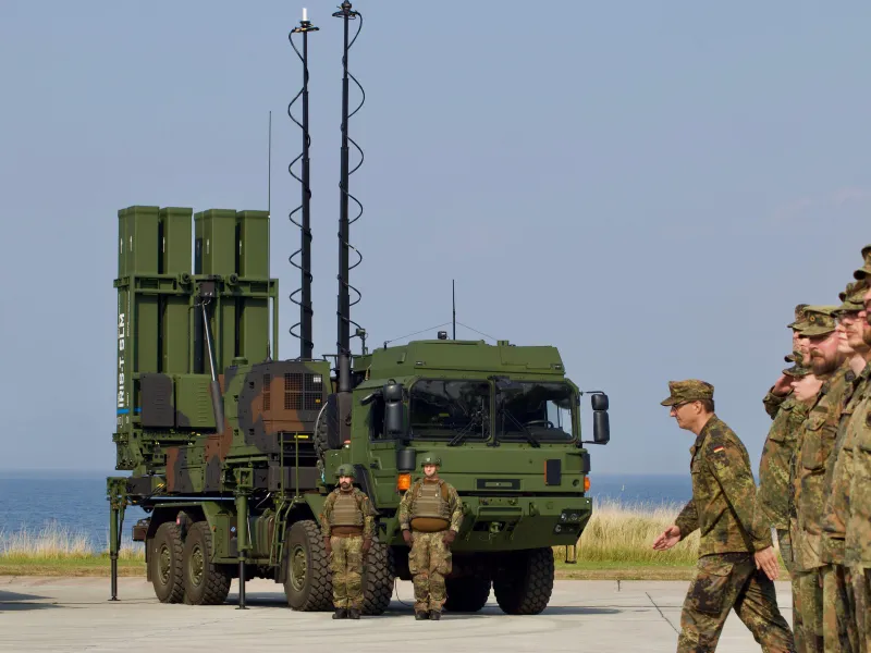 Sistem antiaerian german IRIS-T SLM - Foto: Profimedia Images