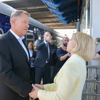 VIDEO Președinții României, Franței, Germaniei și Italiei au ajuns la Kiev/FOTO: Twitter/KlausIohannis