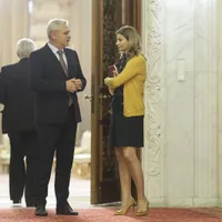 Anca Alexandrescu îi este fidelă lui Liviu Dragnea. Foto Inquam Photos/Octav Ganea