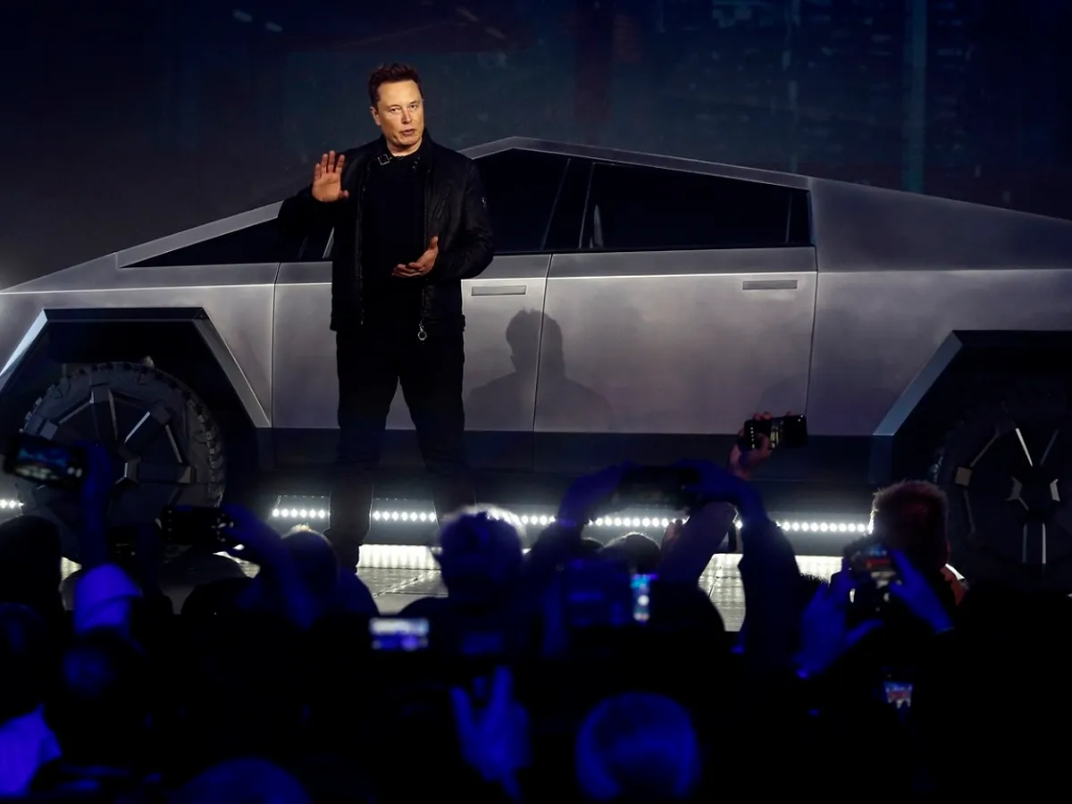 În 2019, la lansarea modelului Cybertruck, Elon Musk era optimist - Foto: Profimedia Images