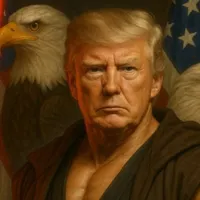 După ce s-a văzut Papă, Trump se afișează drept cavaler Jedi din Războiul Stelelor - Foto: X / Variety