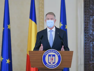 Preşedintele Klaus Iohannis susţine o declaraţie de presă, joi de la ora 18.00, la Palatul Cotroceni/FOTO: Facebook/KlausIohannis