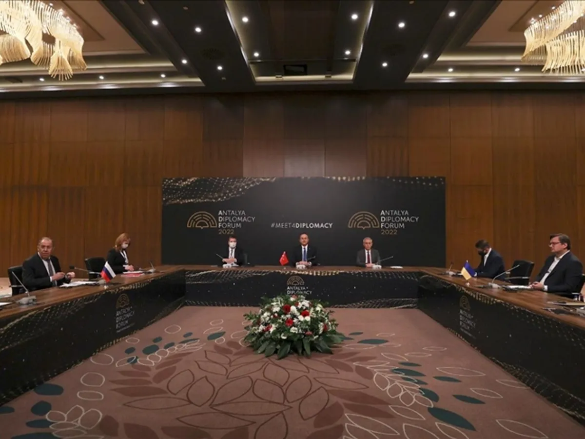 Negocierile Turcia-Ucraina-Rusia s-au încheiat/foto: aa.com.tr
