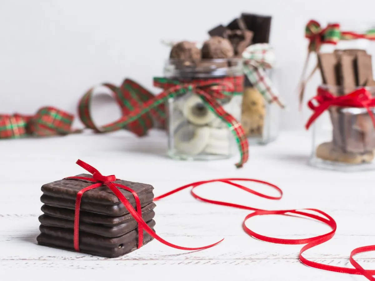 Aranjament de Crăciun cu ciocolată - Foto: Freepik/CC0