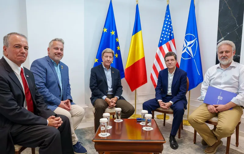 Nicusor Dan și delegatia americana