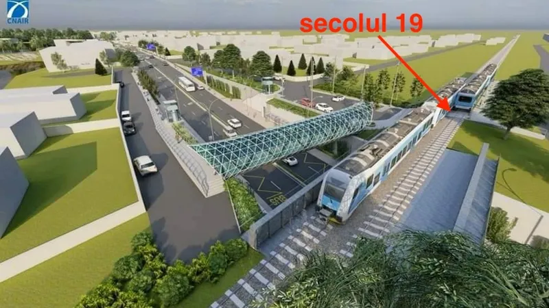 CNAIR și CFR lărgesc drumul la Mogoșoaia, dar fac o haltă ca la 1900. Proiect de 62 milioane € - Foto: Facebook/Asociația Pro Infrastructură