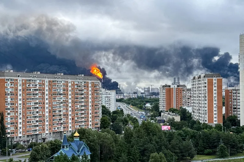 Cel mai mare atac cu drone al Ucrainei asupra Moscovei - Foto: Profimedia Images