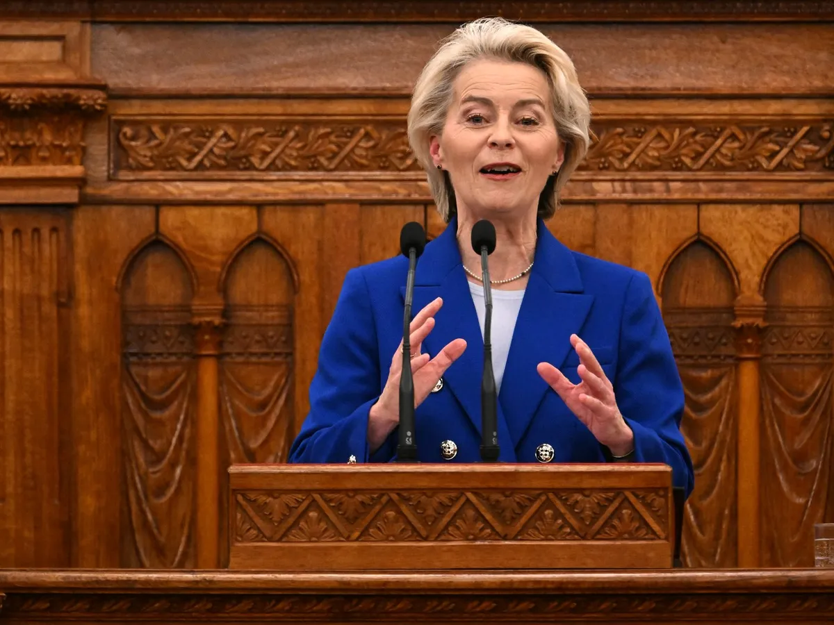 Președinta Comisiei Europene, Ursula von der Leyen - Foto: Profimedia Images (Imagine cu rol ilustrativ)