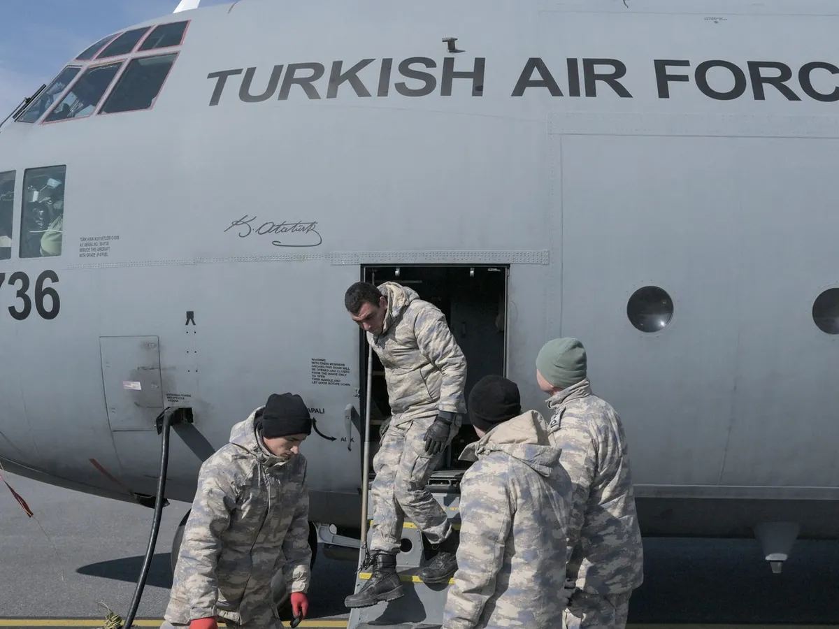 Mlitarii din avionul C-130 al Turciei prăbușit erau tehnicieni de întreținere F-16 - Foto: Profimedia Images (imagine cu rol ilustrativ)