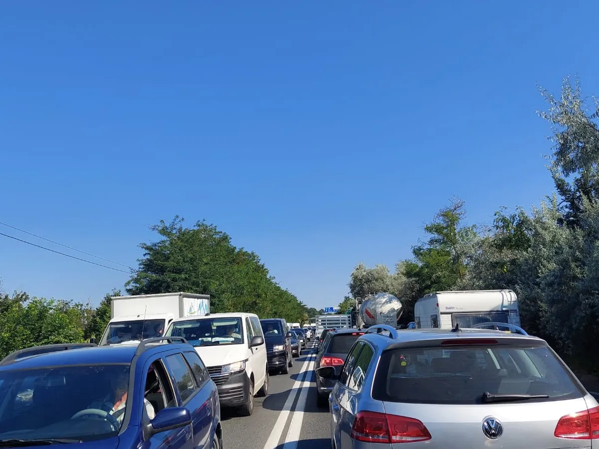 Există o rută pentru a evita aglomerația de pe DN39 Constanța-Mangalia. / Foto: focuspress.ro