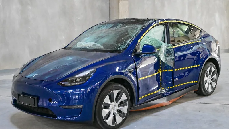 Bateria Tesla Model Y nu poate fi reparată (imagine cu caracter ilustrativ) - Foto: Profimedia Images