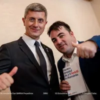 Dan Barna și cu Vlad Botoș. Foto Vlad Botoș