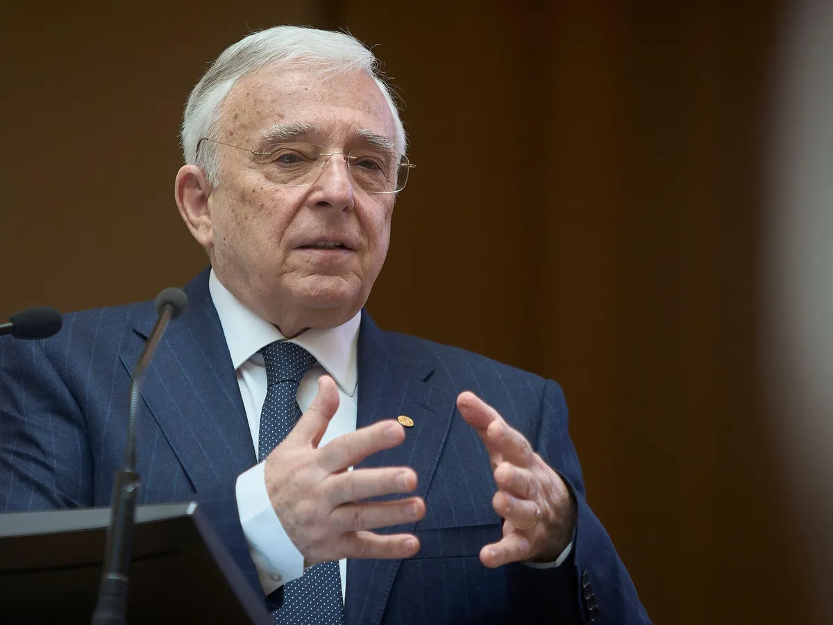Mugur Isărescu este susținut de PSD pentru un nou mandat la conducerea BNR Foto: Profimedia Images (fotografie cu caracter ilustrativ)