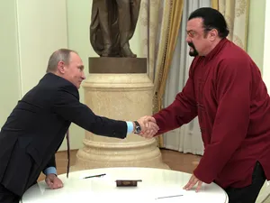 Vladimir Putin și Stevan Seagal / Foto: Profimedia