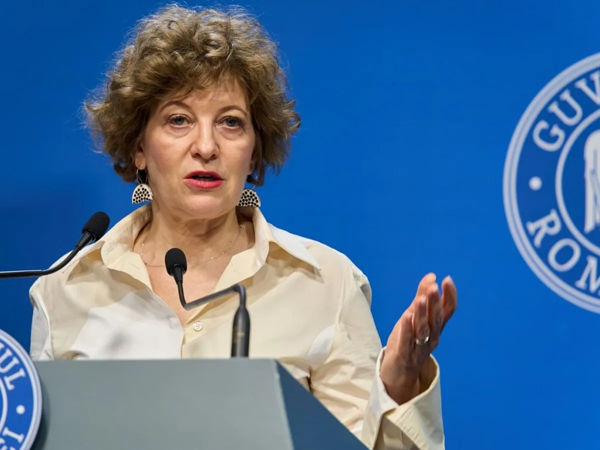 Oana Gheorghiu, vicepremier interimar - Foto: Profimedia Images